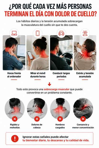 Masajeador Cervical Inteligente con Calor
